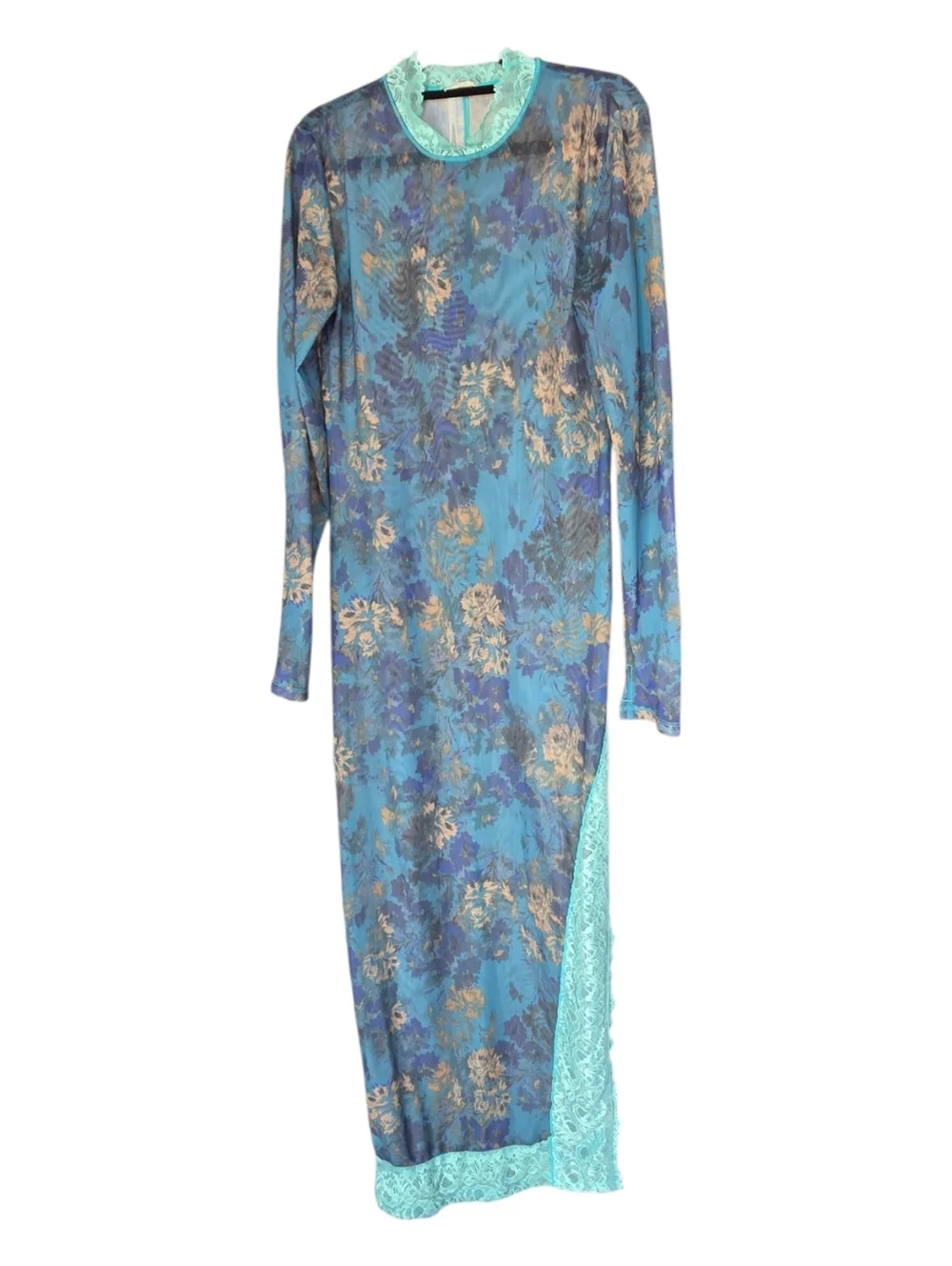 Free People INTIMATELY High Expectations Maxi Slip Dress Size Small - Picture 3 of 6